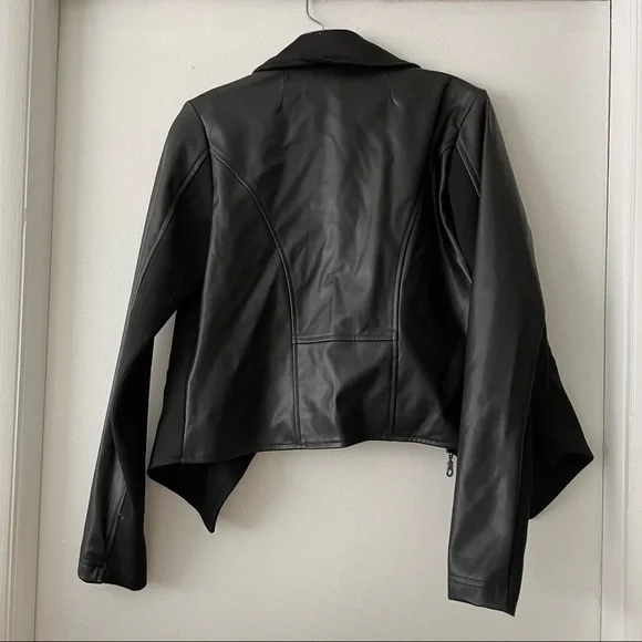 Bagatelle Mixed Media Moto Jacket NWT - Picture 4 of 6